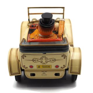 Vintage Alps Tin Toy Gooney Car Battery Operated Made in Japan 1950s 7