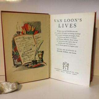 Vintage Book: Van Loon 