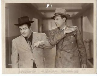 Abbott And Costello Vintage Photo Here Come The Co - Eds