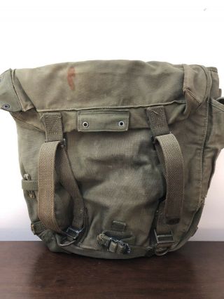 Vintage Ww2 World War 2 Us Army Combat Field Pack/ Backpack M - 1945 Ww1