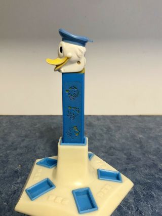 Vintage Pez Donald Duck Die Cut Stem Austria 2.  6