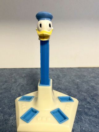 Vintage Pez Donald Duck die cut stem Austria 2.  6 2