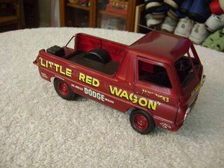 Old 1/25 Lindberg Little Red Wagon Drag Truck Kit / Professionally Built Xlnt