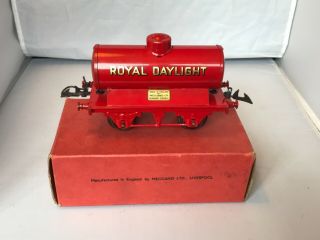 Vintage Hornby / Meccano O Gauge Tinplate Rs714 Royal Daylight Box