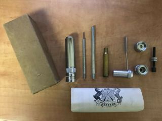Vintage Herter " S Rifle Loading Kit Instructions And Box