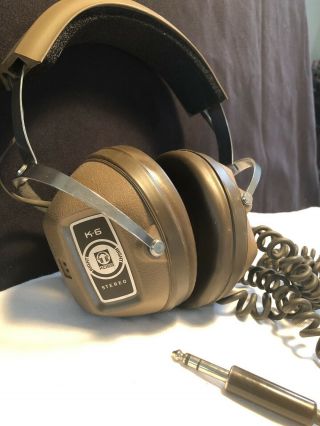 Koss K/6 Vintage Dynamic Stereo Over Ear Headphones