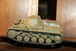 Vintage German Army Tank Plastic Model 5 "