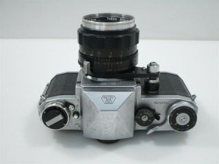Vintage Beseler Topcon B 35mm Film SLR with 58mm f1.  8 Topcor Lens 5
