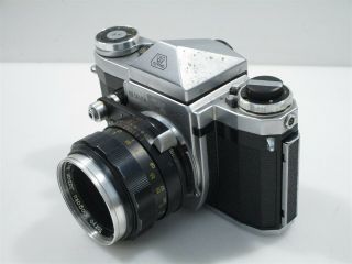 Vintage Beseler Topcon B 35mm Film SLR with 58mm f1.  8 Topcor Lens 8