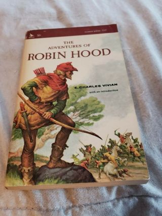 Vintage Book The Adventures Of Robin Hood C.  Vivian 1965 Series Cl67