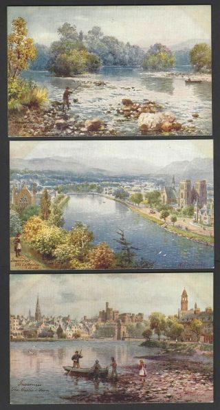 Bonnie Scotland Vintage Oilette Postcards By Tuck’s (6)