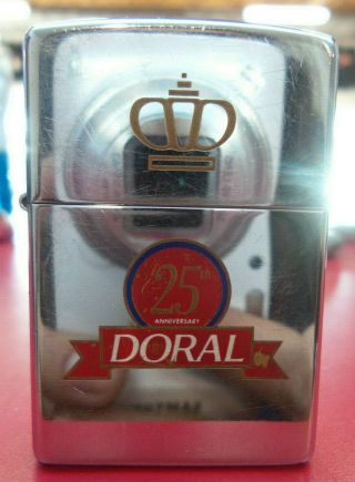 Zippo Doral 25th Anniversary Lighter Vintage