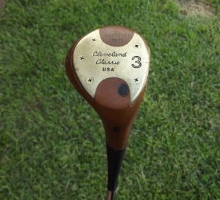 Cleveland Classic Rc 75 Oil Hardened Vintage Persimmon 3 Wood S300 Rh
