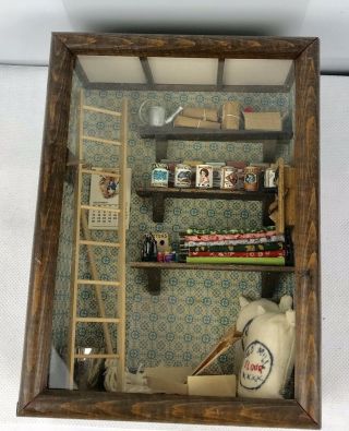Vintage Old Wooden Storage Mini Box Decoration