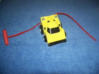 Vintage 1972 General Mills Rip Cord Toy Yellow Race Car Kenner