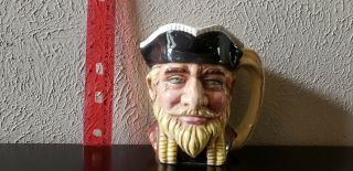 Vintage Toby Mug Pitcher Yellow Beard Pirate