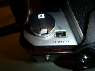 Vintage Nikon Nikkormat FT Film Camera - 28mm Lens,  50mm?,  Case & Many 8