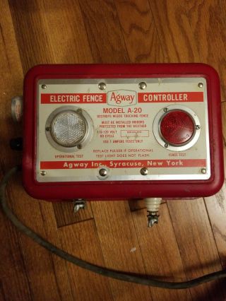 Vintage electric controller,  Agway Model A - 20 5