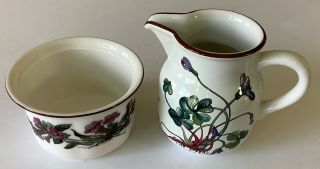Villeroy & Boch Botanica Made In Luxembourg Nos Bowl And Vintage Creamer