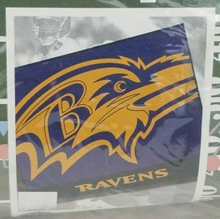 Baltimore Ravens Soft Fleece Blanket Throw 60 X 50 Inch Biederlack Vintage 1997