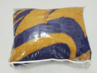Baltimore Ravens Soft Fleece Blanket Throw 60 X 50 Inch Biederlack Vintage 1997 5