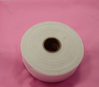 Vtg Petersham Ivory Grosgrain Ribbon Width 2 " 50 Rayon/50 Cotton Made In Usa