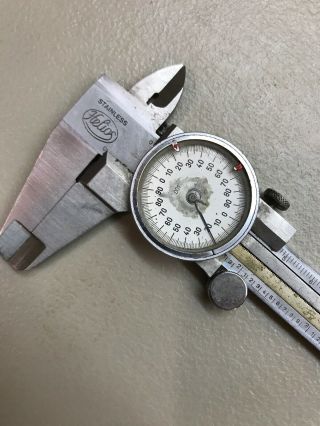 Vintage Helios 6 Inch Caliper Made In Germany