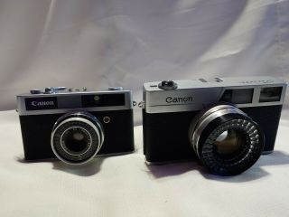 Canon Canonet & Canonet Jr - 35mm Rangefinder Vintage 1960 