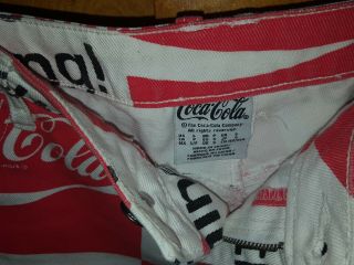 Rare Vintage 1970s Coca Cola COKE Shorts It ' s the Real Thing Women ' s Size S 4