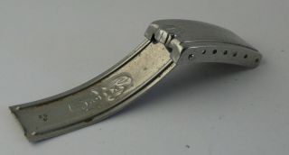 1962 Vintage Rolex 19 Mm Revit Bracelet Clasp 6635 7205