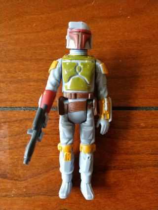 Vintage Star Wars Boba Fett Action Figure 1979 Hong Kong Kenner With Weapon