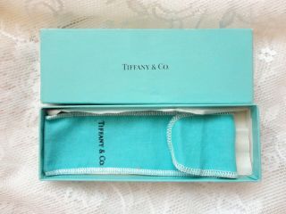 Vintage Tiffany & Co Box & Jewelry Pouch