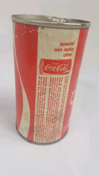 Vintage Coca Cola Can Coke 1970 