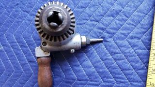 Vintage Tool General Mc 10 Jacobs Chuck Right Angle Drill Attachment