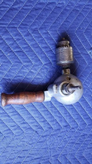 Vintage Tool General MC 10 Jacobs Chuck Right Angle Drill Attachment 5