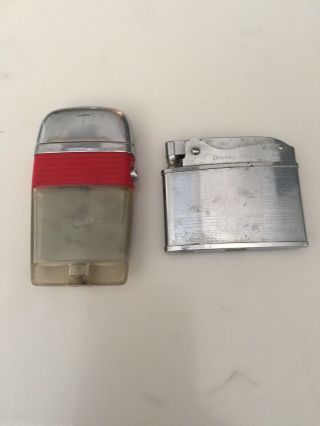 Vintage Lighters Vu By Scripto And Brother Lite