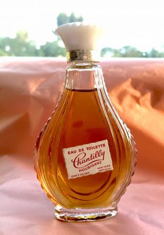 Vintage Houbigant Chantilly Eau de Toilette 1 oz Perfume 1950 ' s? 4