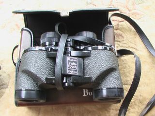Vintage Two Pair Binoculars 1 French And 1 Bushnell Inst - Focus Explorer