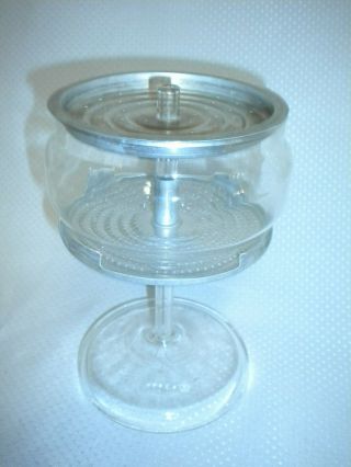 Vintage Pyrex Glass Percolator Pump 9 Cup Coffee Pot Stem & Basket 2