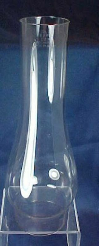 Vintage No.  2 Rayo B & H Rochester Glass Lamp Chimney Kerosene Lamp