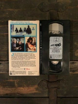 The Fog - (VHS,  1985) - HORROR SLASHER CULT HTF OOP RARE VINTAGE 4