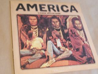 Vintage Vinyl Lp - America - " A Horse With No Name "