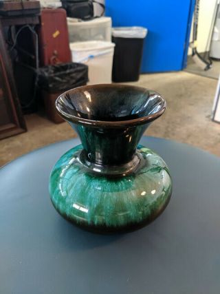 Blue Mountain Art Pottery Vase - Vintage Mid Century Modern - Canada Retro