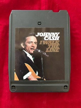Johnny Cash I Walk The Line Vintage 8 Track Tape