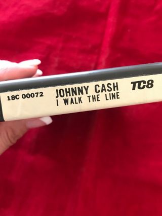 Johnny Cash I Walk The Line VINTAGE 8 TRACK TAPE 3