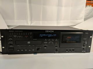 Denon Dnt625 Cd/cassette Combination Deck Player Combi - Deck Professional Vintage