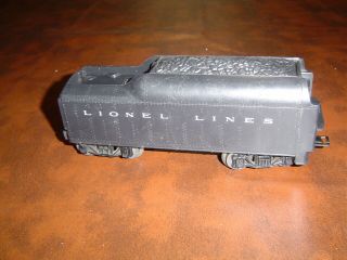 Lionel Lines Vintage O Scale Train Coal Tender Car