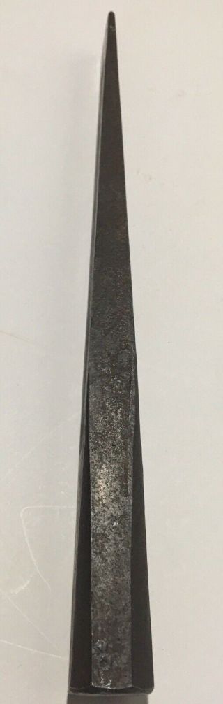 Vintage Large 10 1/4” X 7/8” Steel Cold Chisel Tool 4