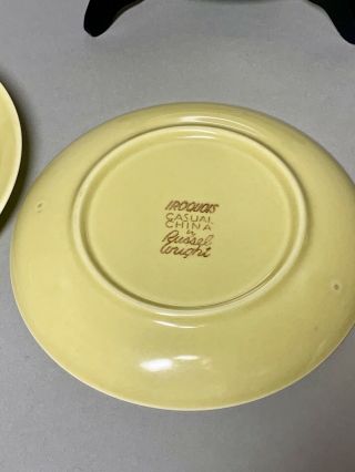 Vintage Russel Wright Chartreuse 6 1/2 