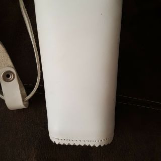 Vintage White Leather Quiver 19” by Sport King Line 4